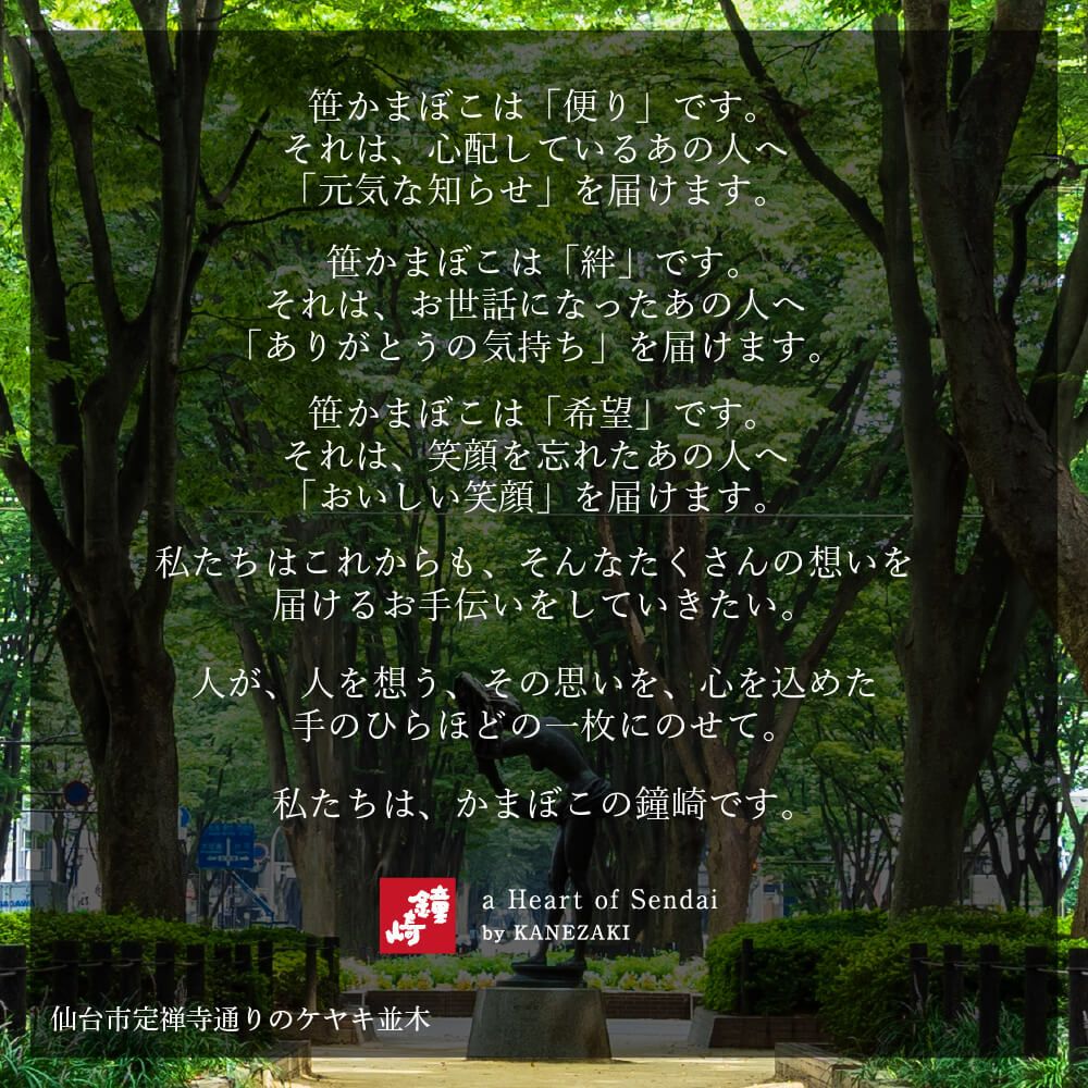 ささかまページ 送料込み 】笹かまぼこかねささ特選詰合せ「KK-08」 | かまぼこの鐘崎