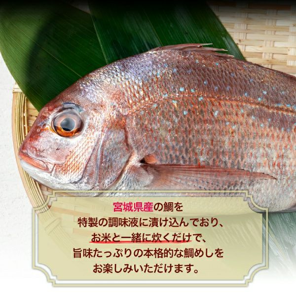 鯛めしギフト5A | かまぼこの鐘崎